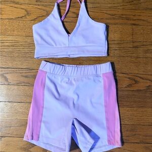Purple and Pink, Five Dancewear Set